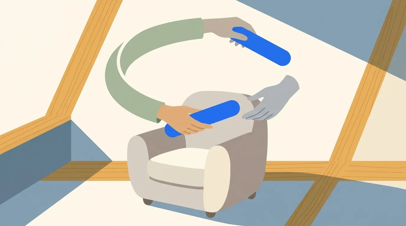 Three family members share one consistent update around a parent recovering from surgery.