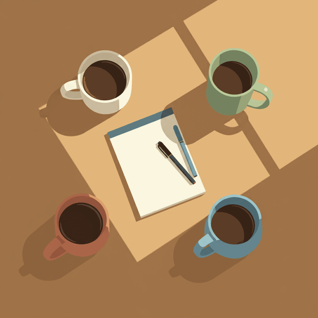 Two women over 60 sharing coffee and laughing together, representing community through daily connection